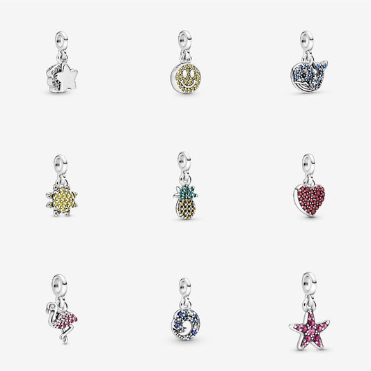 【ME】【ESSENCE】Collection Pan Me My Shooting Star Hanging Charm 925 Silver for women pendant