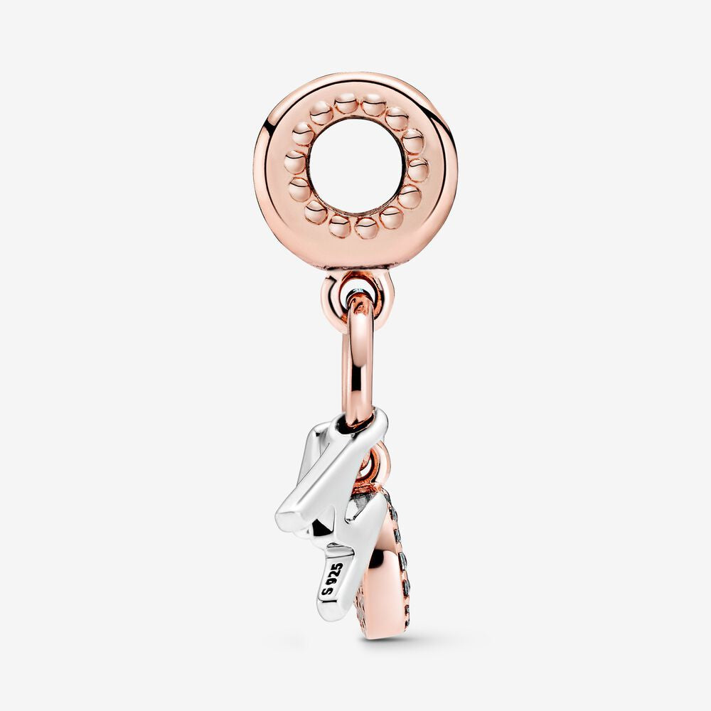 【Moments】PAN Mom Letters Dangle Charm 788828C01 925 silver rose gold Mother MOM rose gold