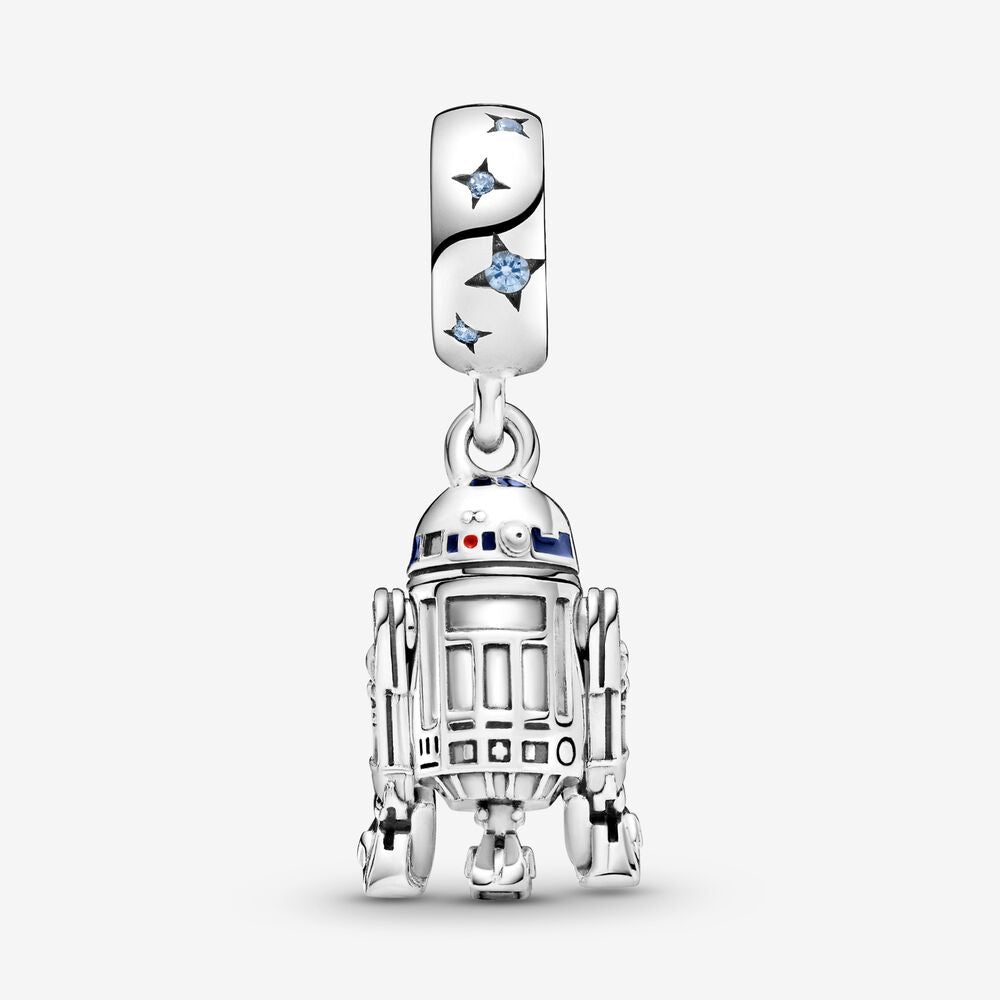 【Moments】Star Wars x Pan Star Wars R2-D2 Dangle Charm 799248C01 925 Silver machine