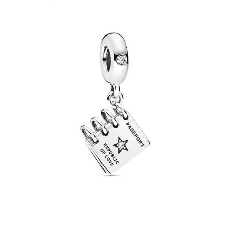 【Moments】PASSPORT OF LOVE CHARM 925 Silver for women pendant 798402C01