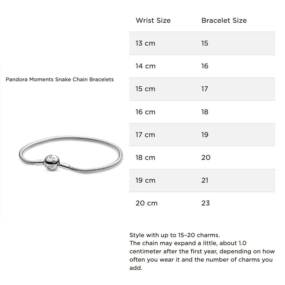 【MOMENTS】PAN Blue Cord Snake Chain Bracelet 593816C01 925 Sterling Silver Blue