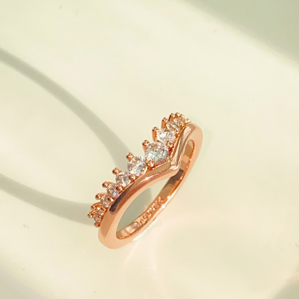 PAN Timeless Wish Floating Pavé Ring 192320C01 182320C01 rose gold 925 silver diamond gold  women