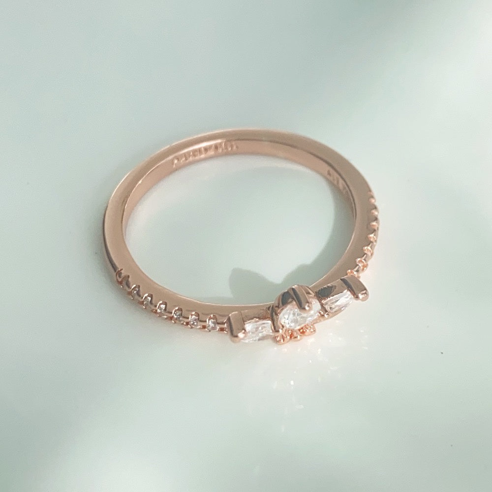 PAN Sparkling Herbarium Cluster Ring 192392C01 182392C01 rose gold 925 silver diamond gold  women