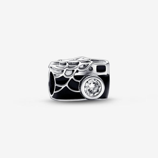 【Moments】PAN Marvel Spider-Man Camera Selfie Charm 925 silver 792352C01 black Superman Movie cartoon