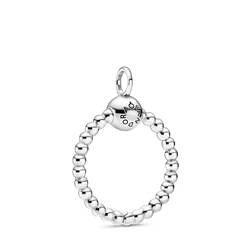 【Moments】PAN Moments Beaded O Pendant 399077C00 925 silver sterling silver charm pendant