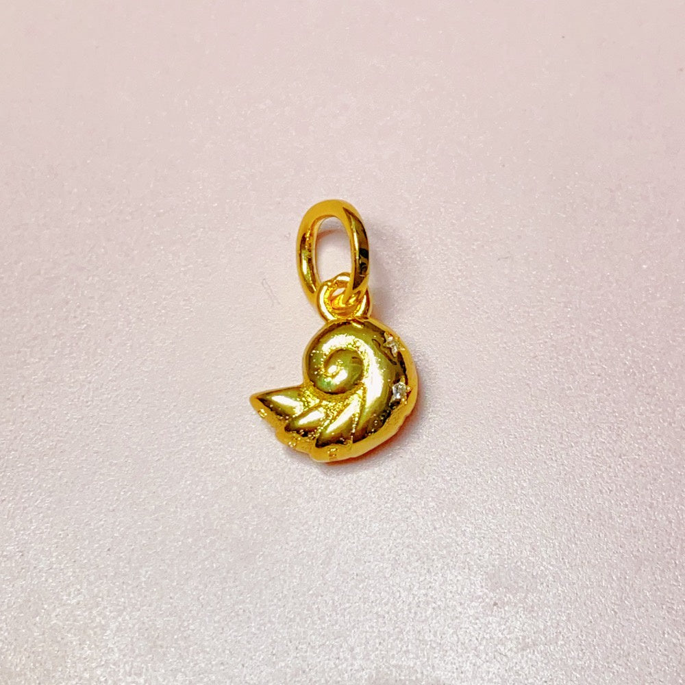 【Moments】PAN The Little Mermaid Enchanted Shell Dangle Charm 762685C01 Lucky pendant