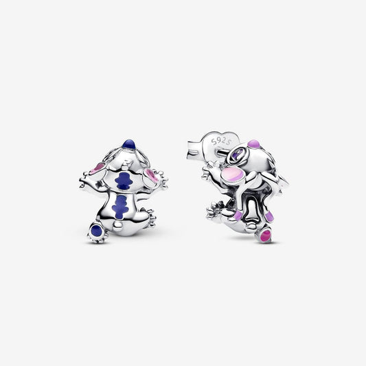 PAN Disney Stitch & Angel Stud Earrings 293741C01 Cartoon small Hypoallergenic Sterling silver Lilo