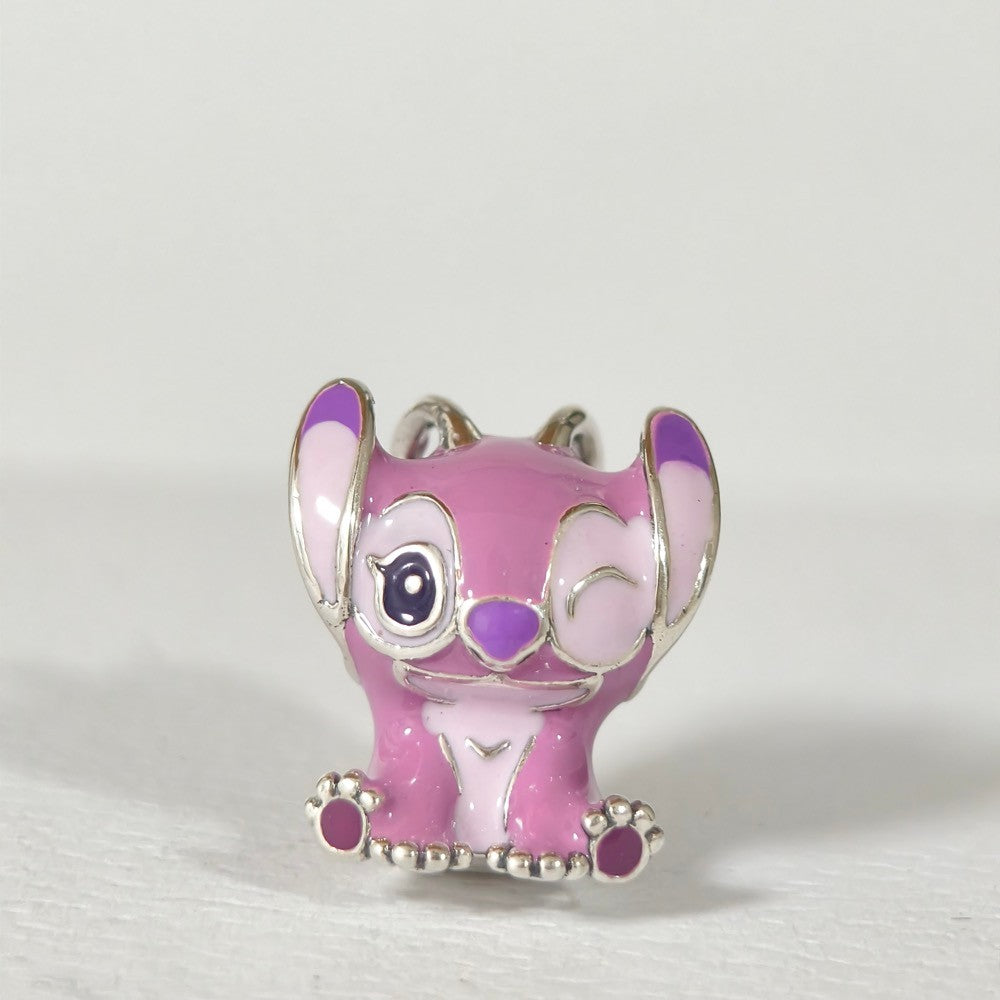 【Moments】Pan Disney Lilo & Stitch Angel Charm Stitch Charm Duo 793815C01 925 silver 793739C01