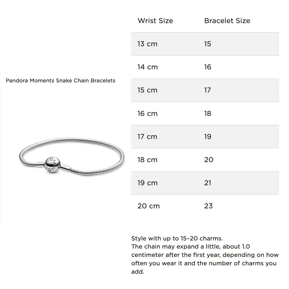 【MOMENTS】PAN Disney Stitch Snake Chain Bracelet 593738C01 925 Sterling Silver Cute cartoon