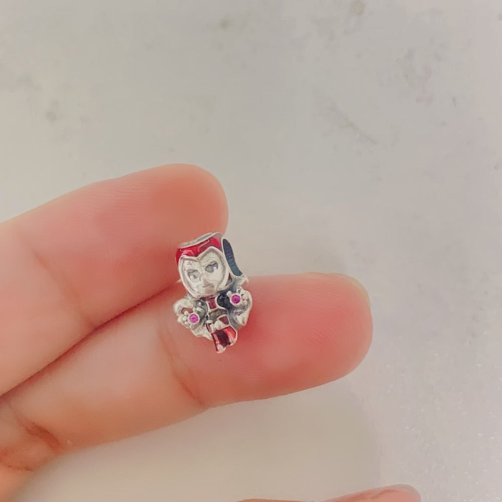 【Moments】Pan Marvel Scarlet Witch Charm 792763C01 925 silver superwoman red comic cartoon