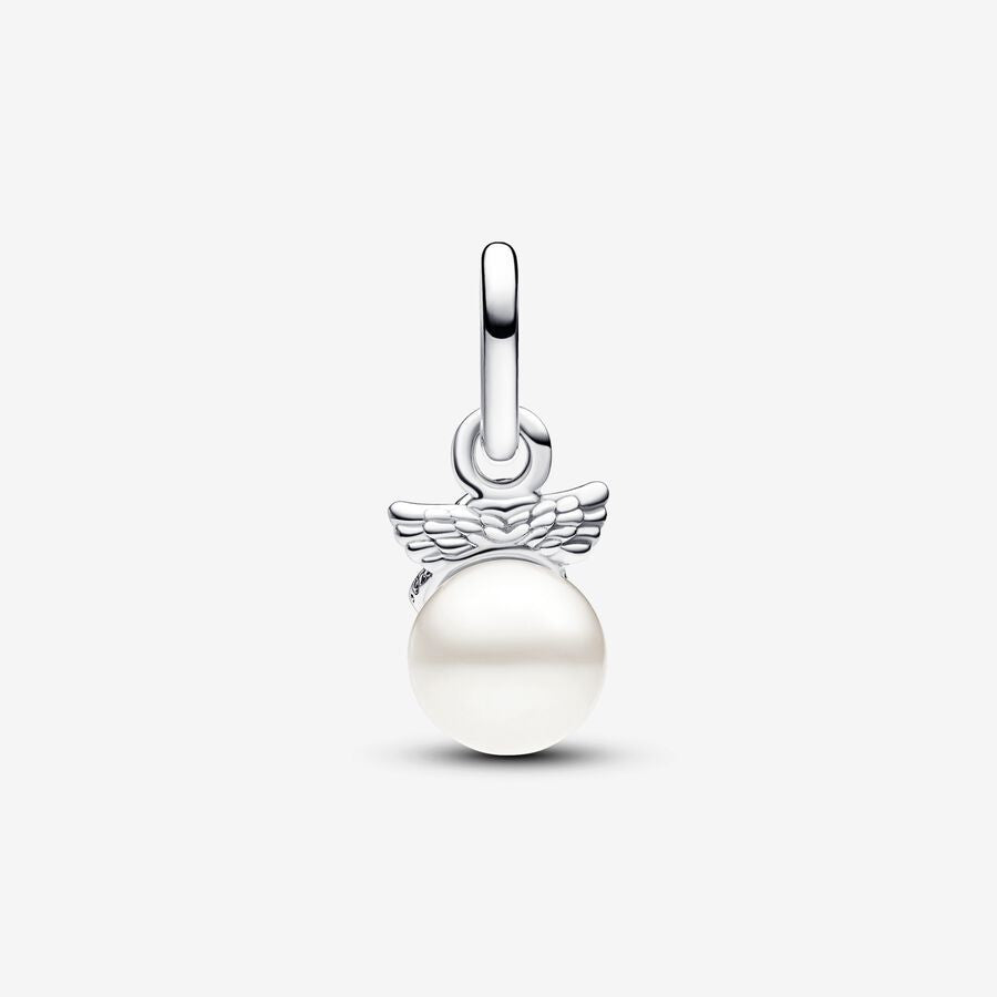 【Moments】【ME】 Cupid Mini Dangle Charm  793108C01 pearl white