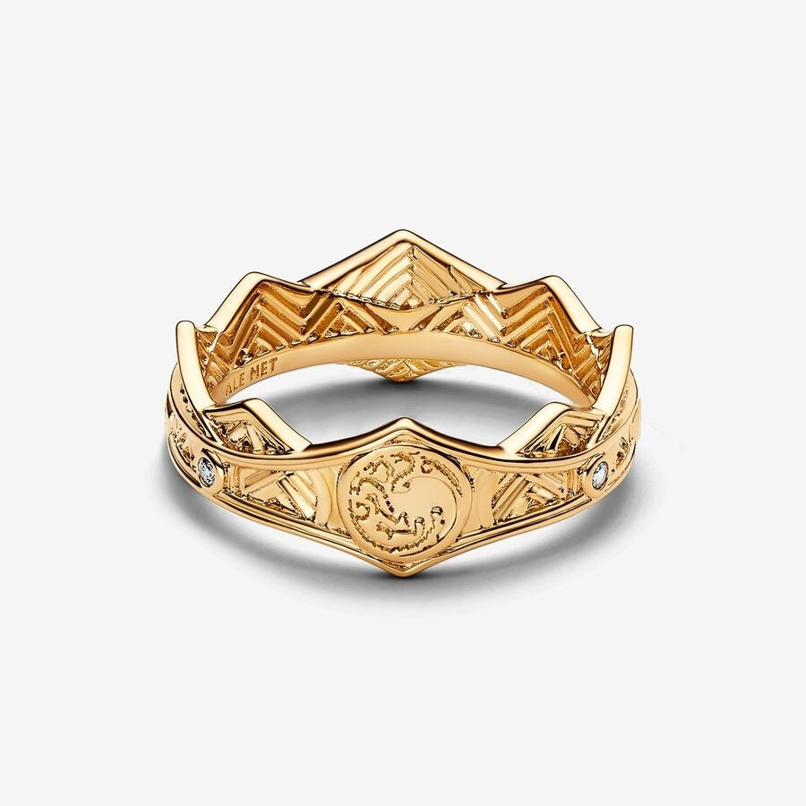 Pan Game of Thrones House of the Dragon Crown Ring  162969C01 gold ring