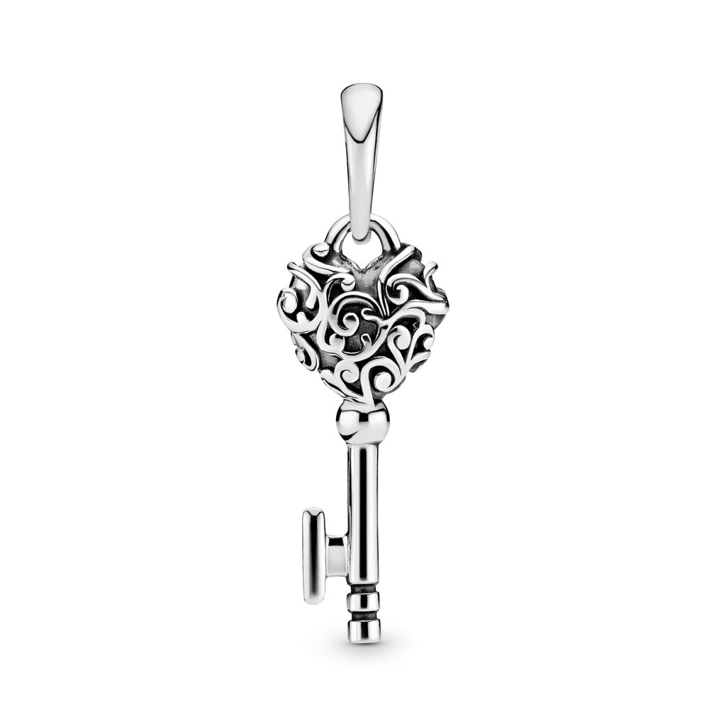 【Moments】Pan Silver Regal Key Pendant charm 397725 925 Silver