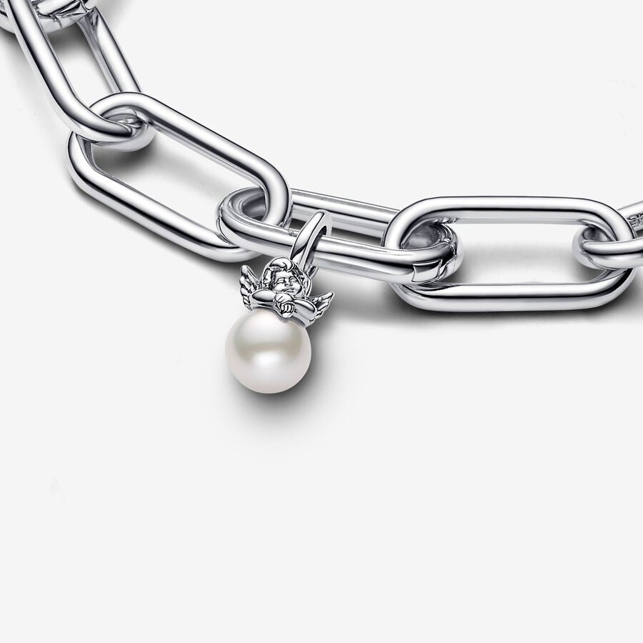 【Moments】【ME】 Cupid Mini Dangle Charm  793108C01 pearl white