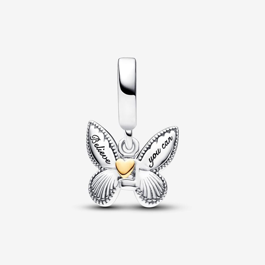 【Moments】PanClub 2024 Butterfly Dangle Charm 763082C01 925 silver blue pendant animals