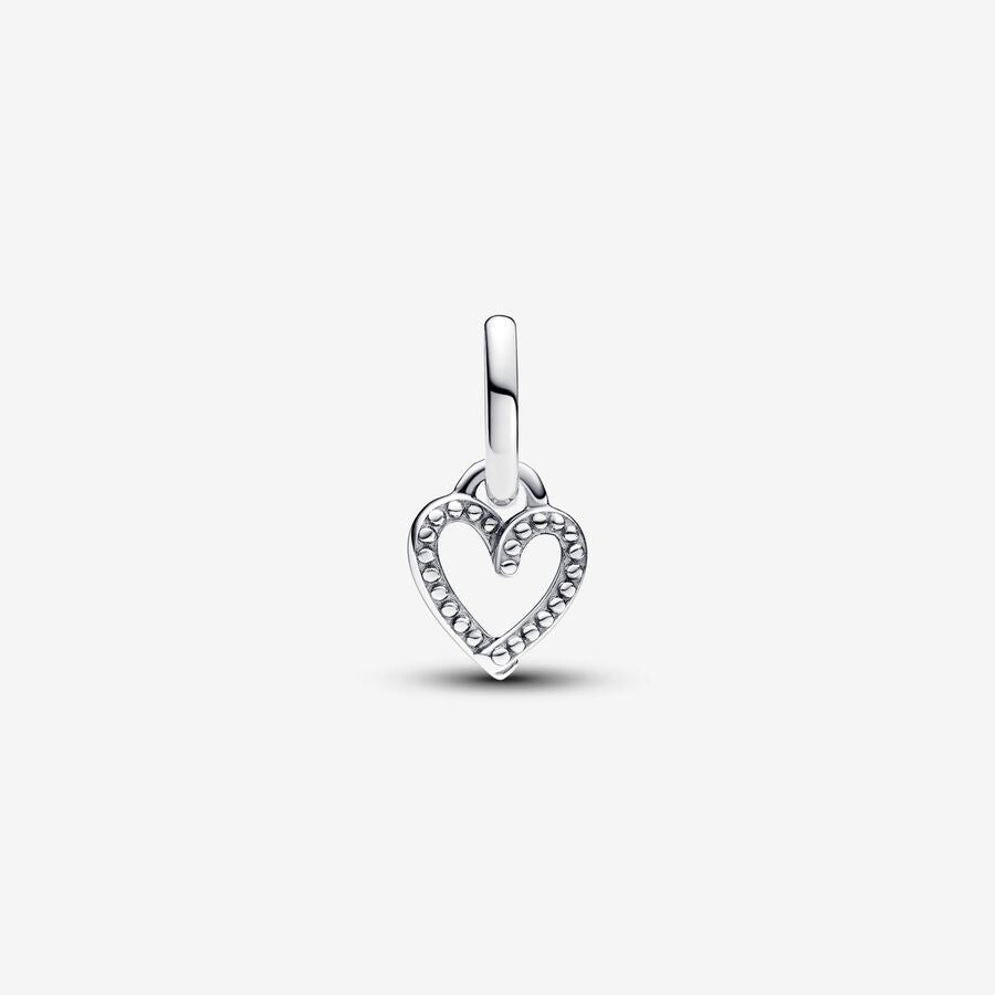 【ME】【Moments】Pan Freehand Heart Mini Dangle Charm 793048C00 925 silver Love pandant