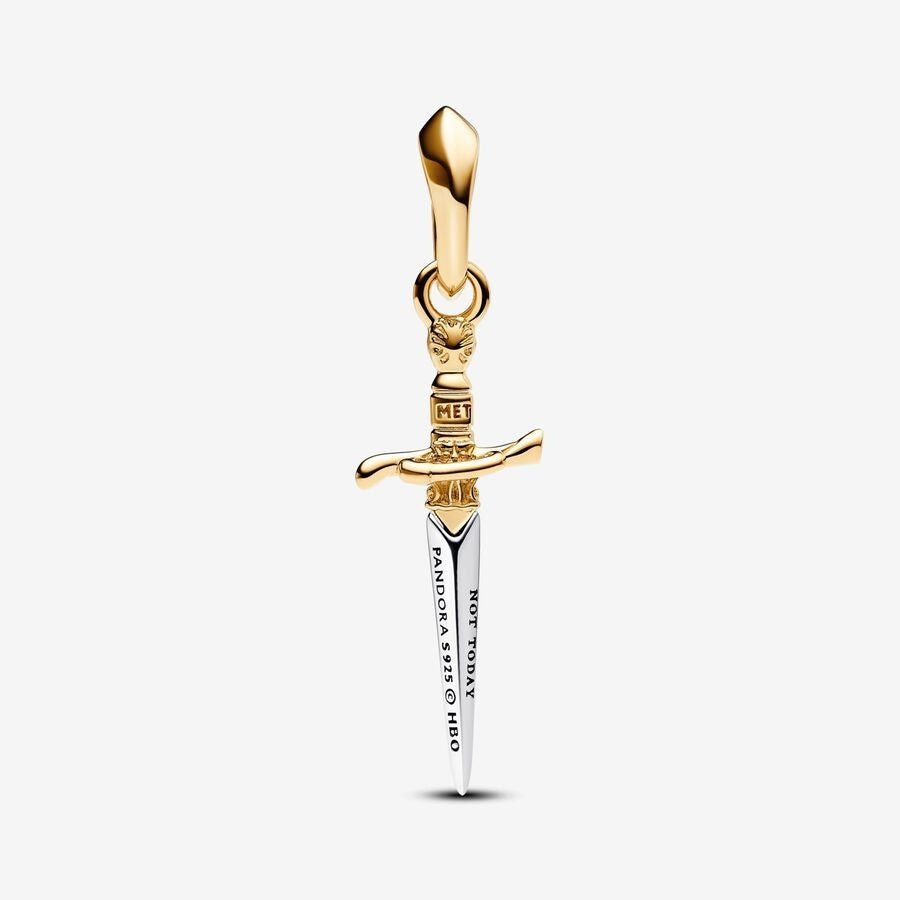 【Moments】 Game of Thrones two-tone Needle Dangle Charm 763142C00 two-tone gold 923 silver