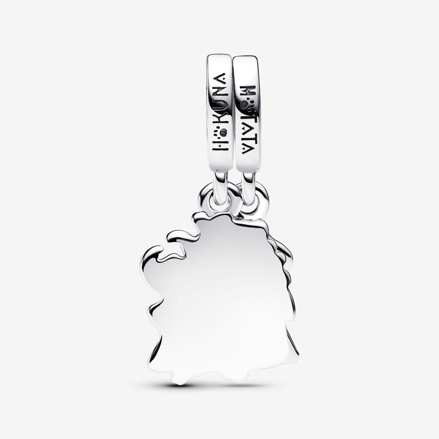 【Moments】Pan The Lion King Timon & Pumbaa Splittable Dangle Charm 793357C01 925 silver pandant 2in1