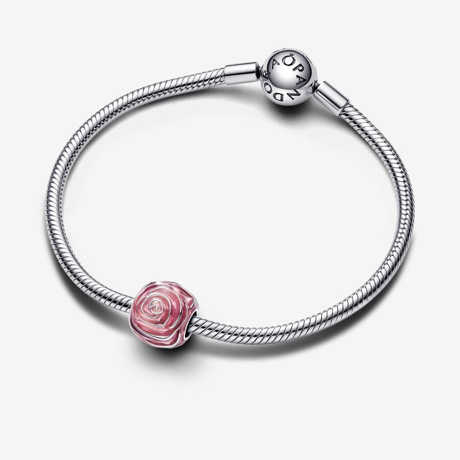 【Moments】 Pan Yellow /Pink Rose in Bloom Charm sterling silver Sterling silver 925 silver 793212C01 793212C02