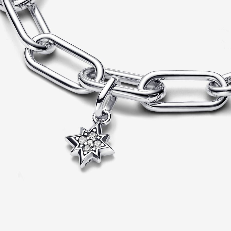 【ME/Moments】PAN Star Mini Dangle Charm silver pendant 793370C01 925 silver Sterling silver