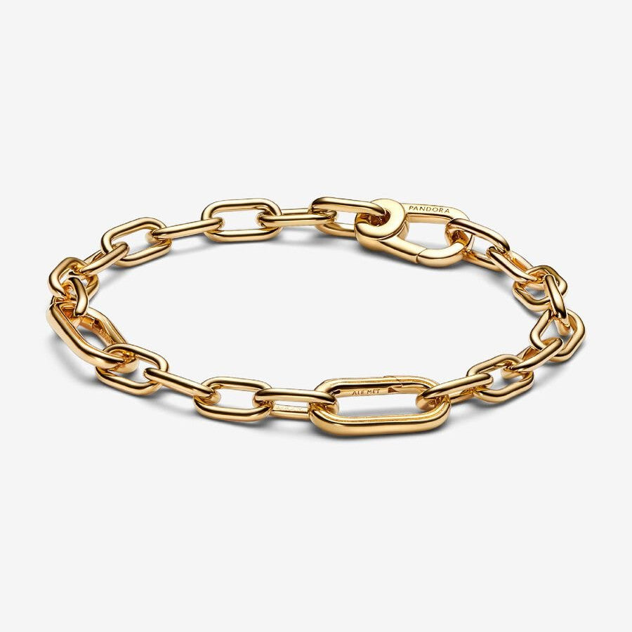 【ME】【ESSENCE】ME Silver Link Chain Bracelet  Small charm Compatible Gold rosegold 599662C00 589662C00 569662C00
