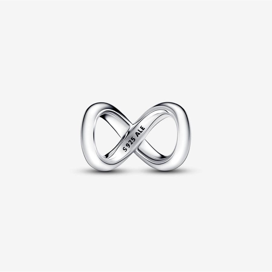 【Moments】Pan Forever & Always Infinity Charm 793243C00 hollow pendant 925 silver