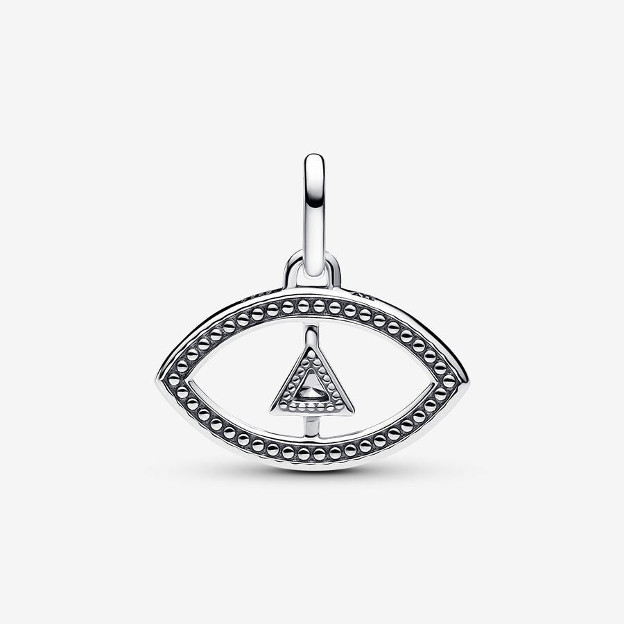 【ME/Moments】PAN Evil Eye Medallion Charm 925 silver 793372C01 pendant