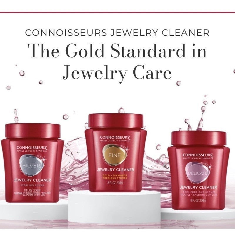 Connoisseurs Precious Jewelry Cleaner For Gold, Silver cleaner Diamonds And Stones