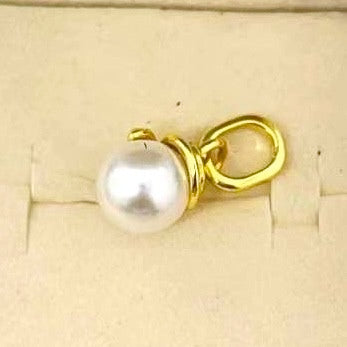 【ME/Moments】Pan Snake Pearlescent Mini Dangle Charm gold 763375C01 pendant