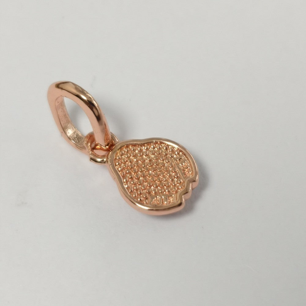 【ME/Moments】PAN Lucky Ladybird Mini Dangle Charm necklace pendant 783043C01 Rose gold insect