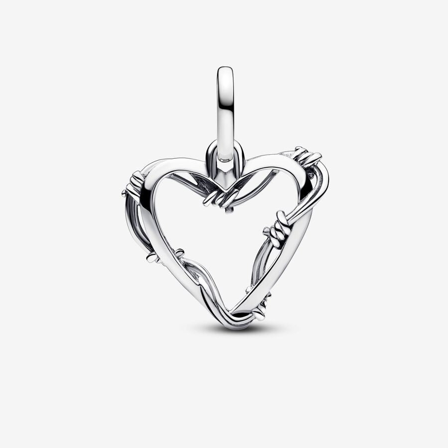 【ME/Moments】PAN Wire Heart Medallion Charm Gold 925 silver 793449C00 pendant 762526C00