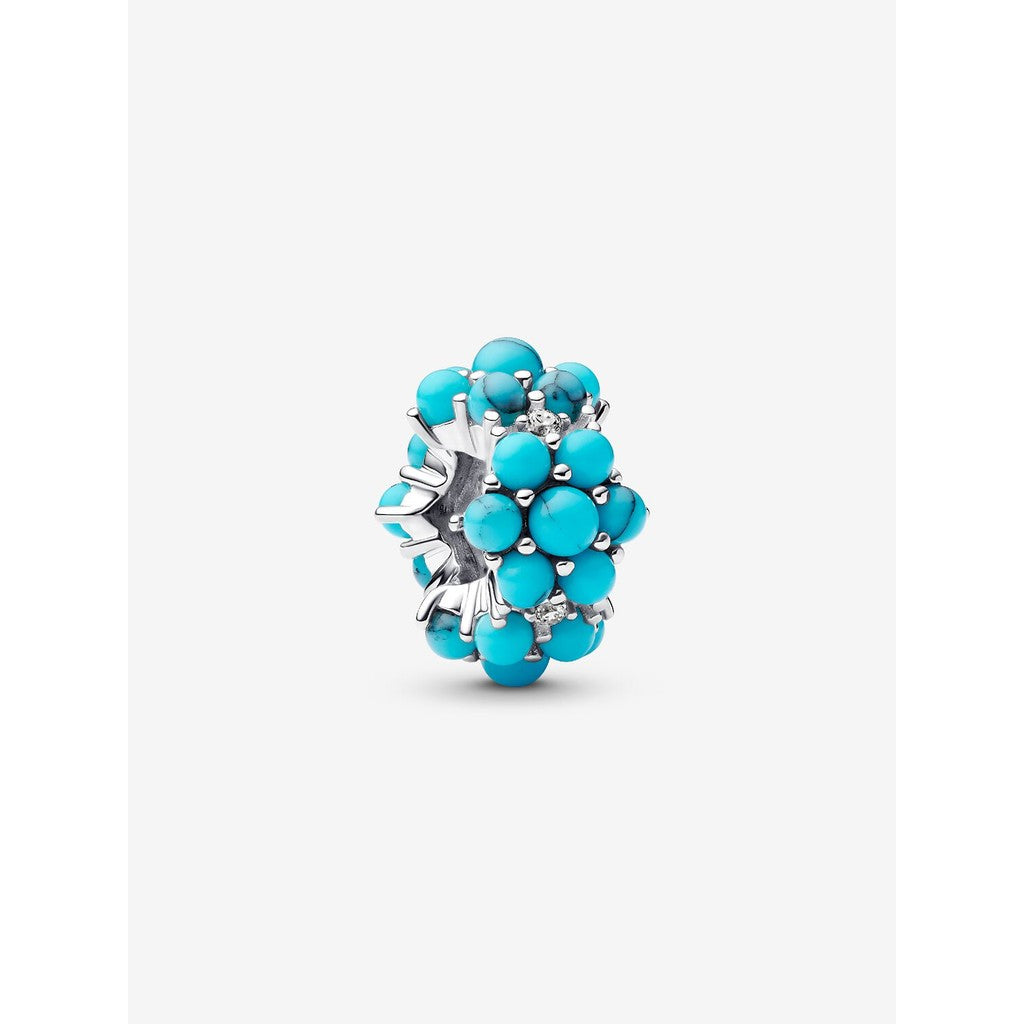 【Moments】Pan Turquoise-colored Ocean Charm 793897C02 793897C01 925 silver Sterling silver blue