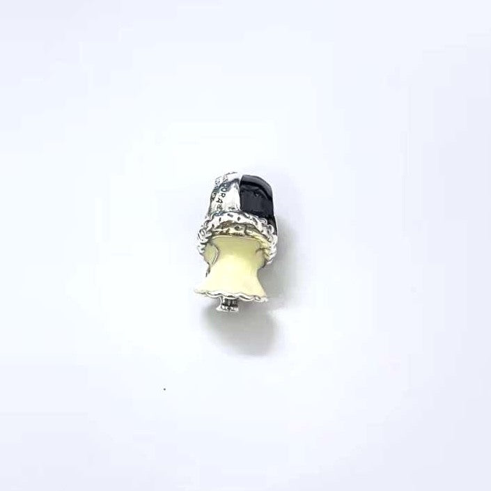 【Moments】Pan Disney Villains Cruella De Vil Charm 793424C01 Blue 925  Black silver Cartoon pandant