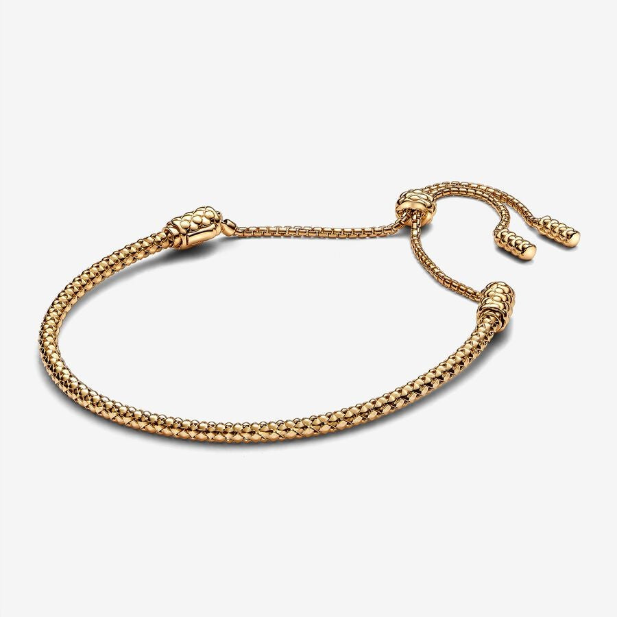 【Moments】Pan Studded Chain Slider Bracelet rose gold Gold 583090C00 563090C00