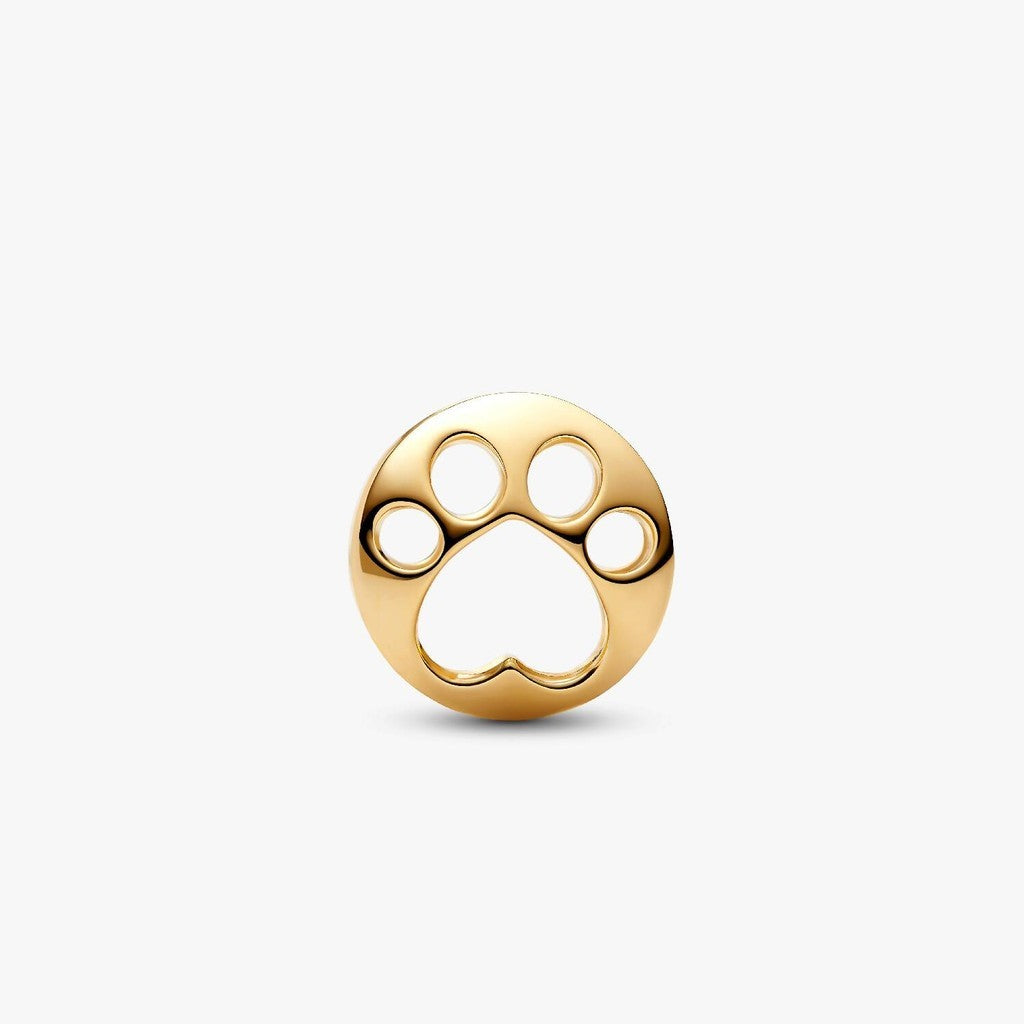 【ME｜Moments】PAN Openwork Paw Charm 768869C00 Gold 925 silver 768869C00 Animal